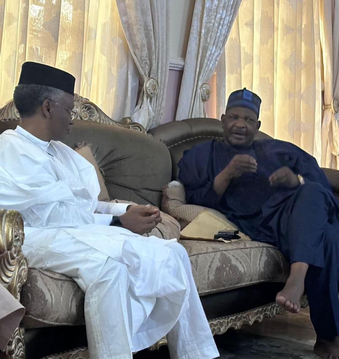 Attention Returns To ‘Ministerial Appointment’ Controversy As Ex-Gov El-Rufai Pays ‘Solidarity Visit’ To Senator Ningi In Abuja