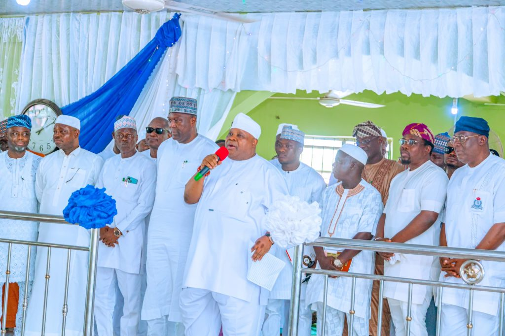 Gov Adeleke Attends Nasfat Ramadan Lecture In Osogbo, Orders Immediate Construction Of Hajj Camp