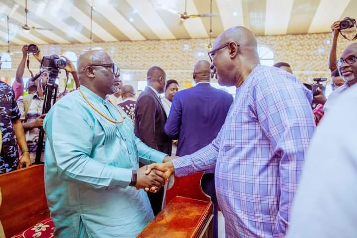 In Pictures: President Tinubu, Gov  Oborevwori, Dafinone, Ogboru, Others Attend Frank Kokori’s Funeral In Oviorie-Ovu