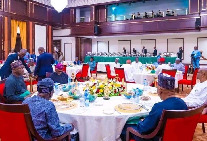 President Tinubu Urges Unity Of Effort To Solve Nation’s Problems During Iftar Dinner With Governors In Abuja