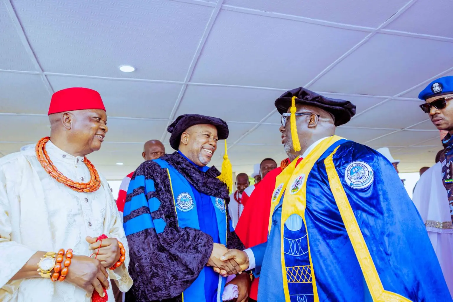 DELSU 16th Convocation Ceremony:  Gov  Sherriff Oborevwori  Announces  Automatic Employment For Valedictorian