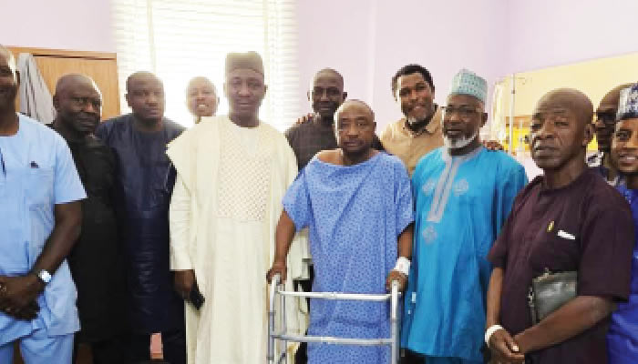 NFF Officials Pay Sympathy Visit To Tijani Babangida In Abuja