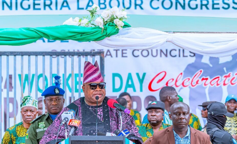 May Day 2024: Gov Adeleke Promises To Sustain Labour-Friendly Policies, Programmes In Osun