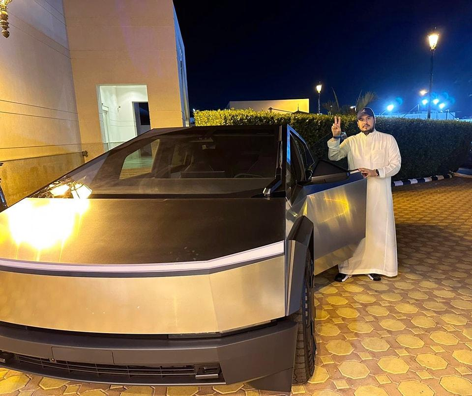Picture Of Saudi Prince Posing With His New Cybertruck Goes Viral …What You Need To Know About The Car