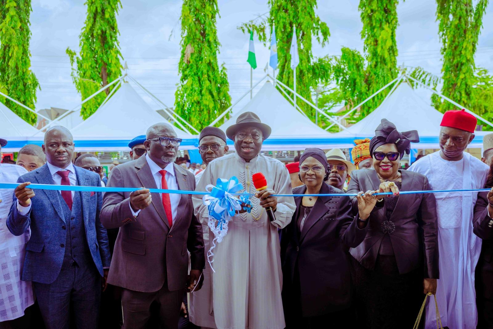 Ex-President Jonathan Inaugurates High Court Complex In Asaba, Recalls Gov Oborevwori’s ‘Exemplary Action’ As Delta Speaker