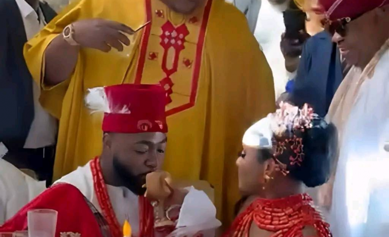 High Society Wedding Of Davido And Chioma In Pictures   …GAC Motor Gifts Couple New SUV