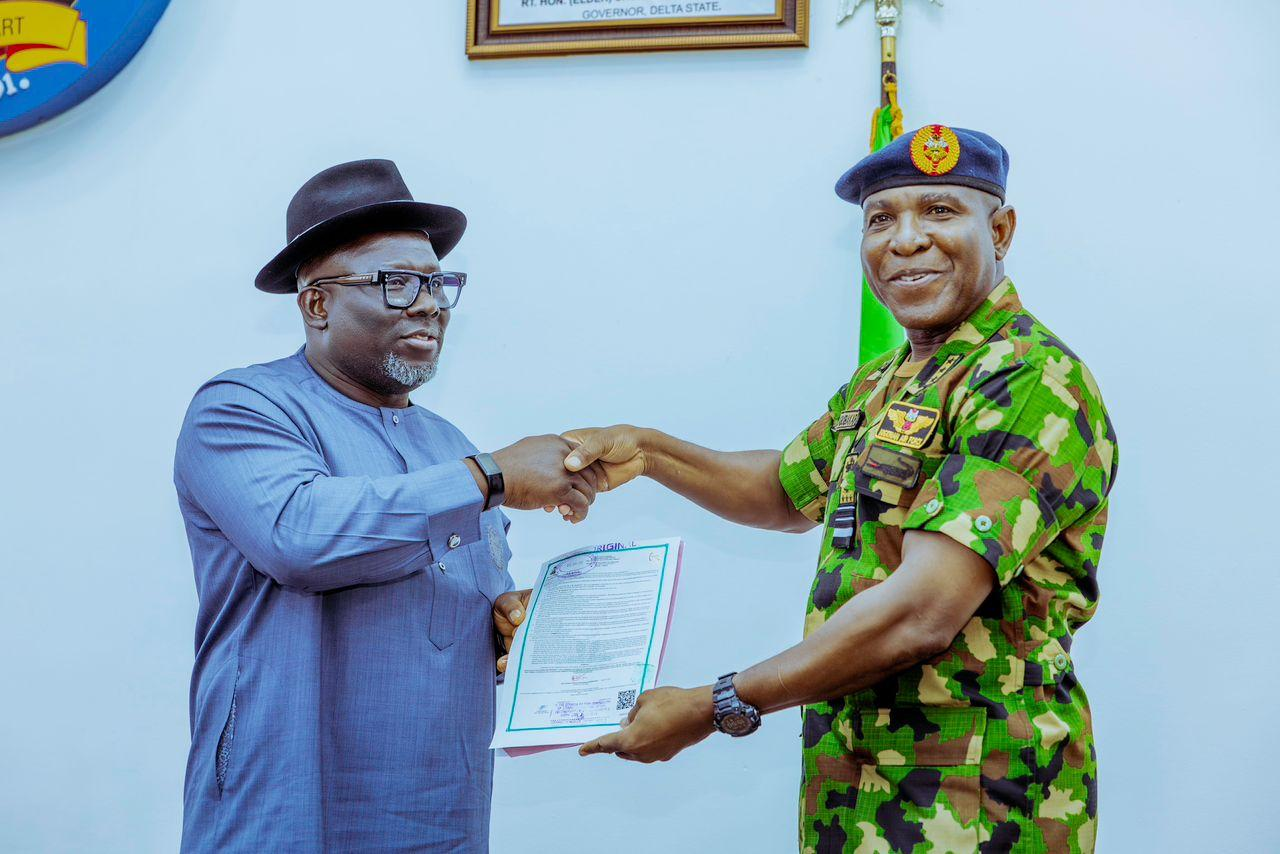 Delta: Chief Of Air Staff Praises Gov Sherriff Oborevwori’s Support For Military, Receives Land Documents