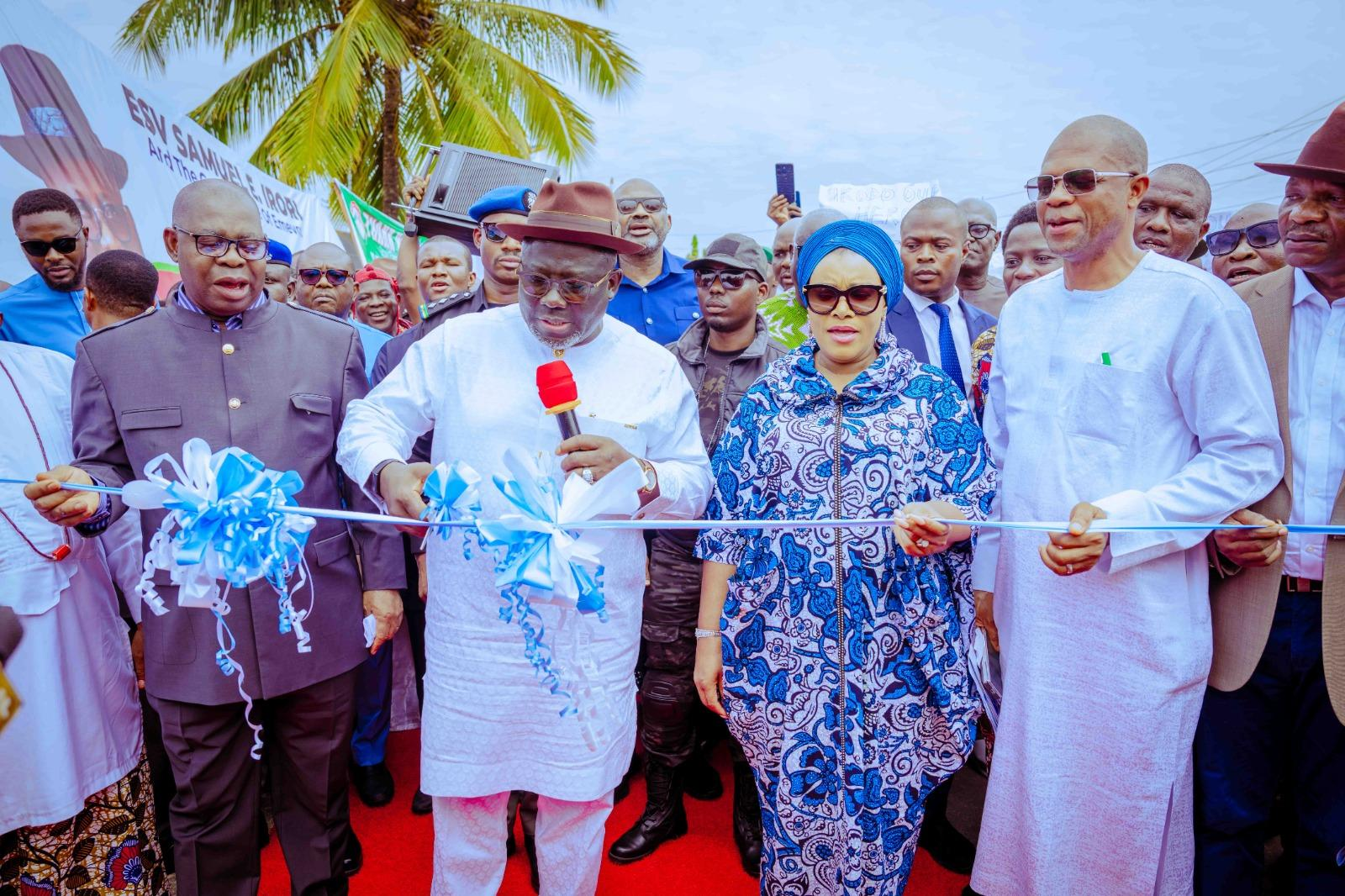 Gov Oborevwori Inaugurates Phase 1 Of Emevor-Orogun Road Project, Approves Phase 2 