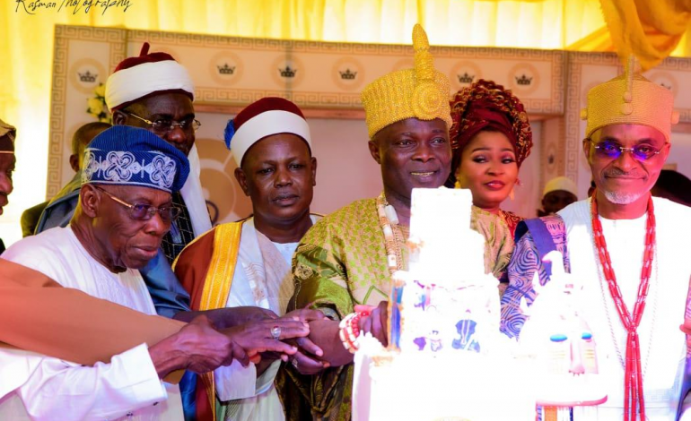 60th Birthday: Obasanjo, Ooni, Gov Adeleke Among Attendees As Dignitaries Gather To Honour Oba Hameed Oyelude In Kuta