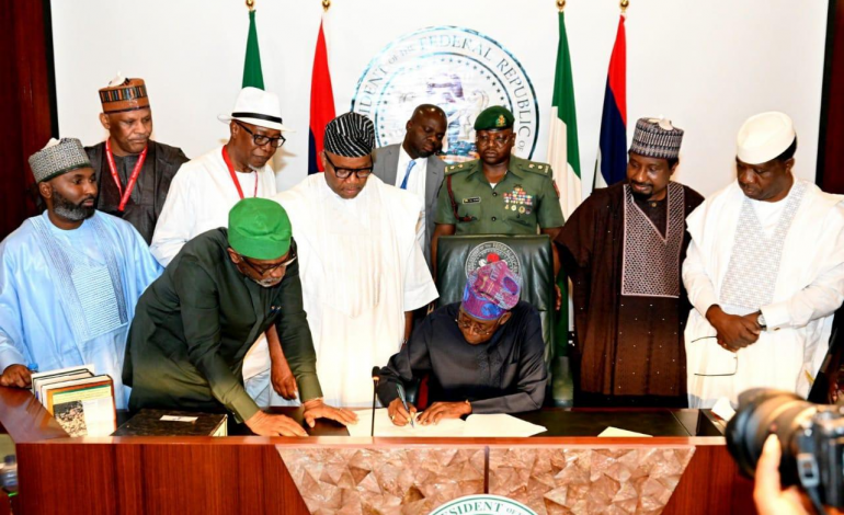 President Tinubu Signs New National Minimum Wage Bill Into Law