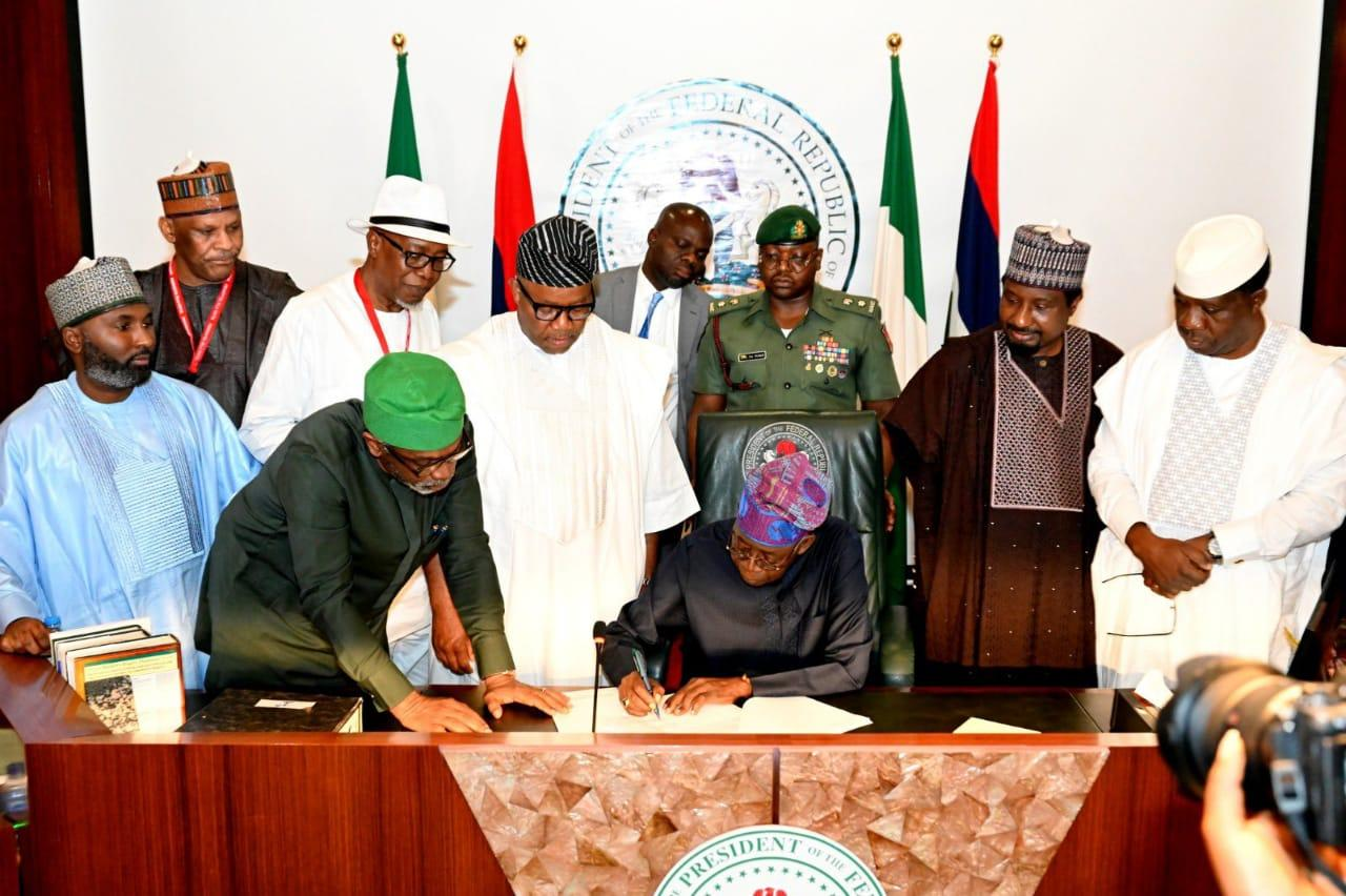 President Tinubu Signs New National Minimum Wage Bill Into Law