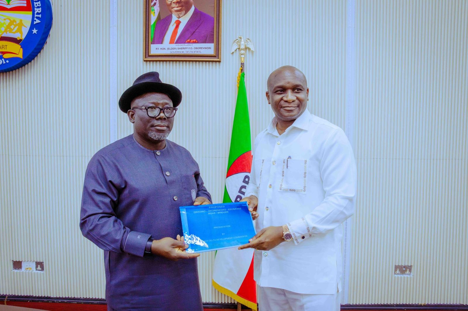 Infrastructure Devt: Gov Oborevwori Assures NDDC Of Robust Partnership