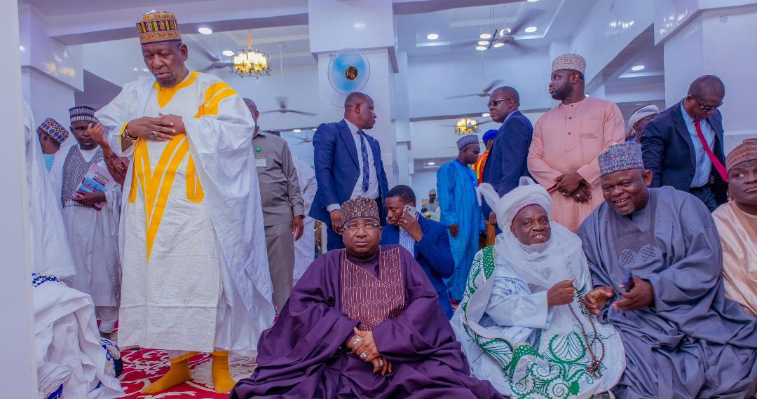 Gov Idris Inaugurates Mosque, Lays Foundation Stone Of Islamiyya School In Suru