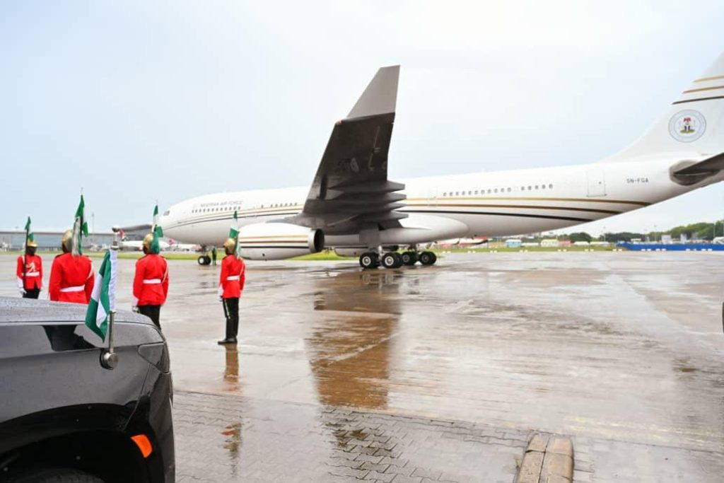 FG Takes Delivery Of New Airbus A330 For The Use Of President Bola Tinubu