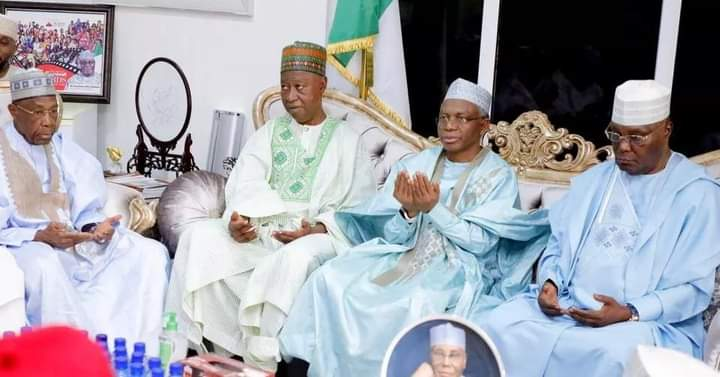 In Pictures: Kashim Imam Family Delegation Visits Atiku In Abuja, Asks For His Daughter’s Hand In Marriage