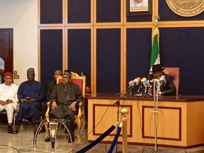 Gov Bala Mohammed In Attendance As Gov Fubara Presides Over Swearing In Ceremony Of New Rivers LG Chairmen In Port Harcourt