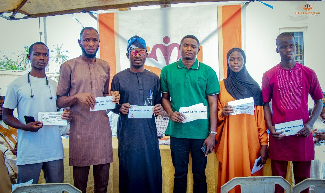 Award Grant 1.0 Programme: HAM Foundation Flags Off Disbursement Of Grant To 500 Beneficiaries In Kwara 