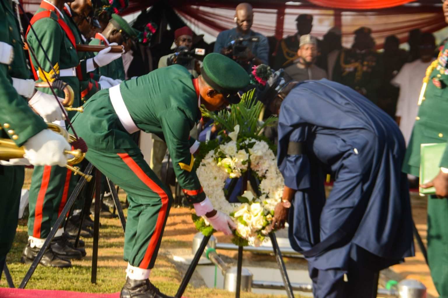 In Pictures: Late General Taoreed Lagbaja Laid To Rest In Abuja