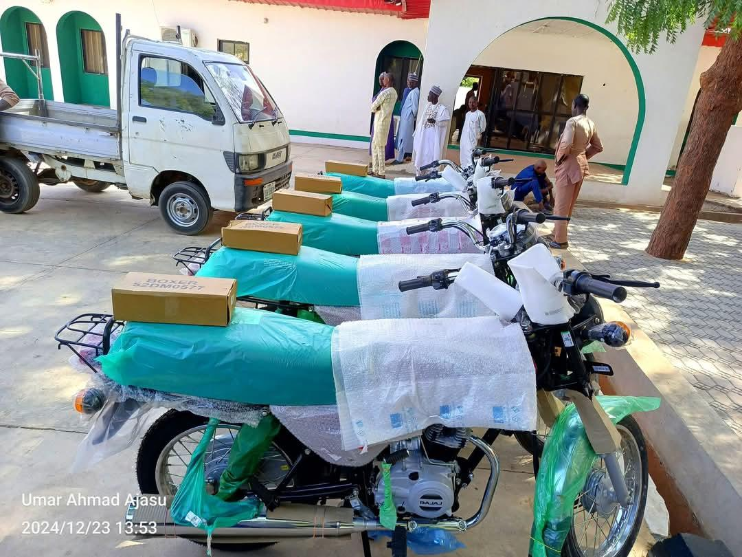 Kebbi Govt Distributes Motorcycles To Govt House Staff