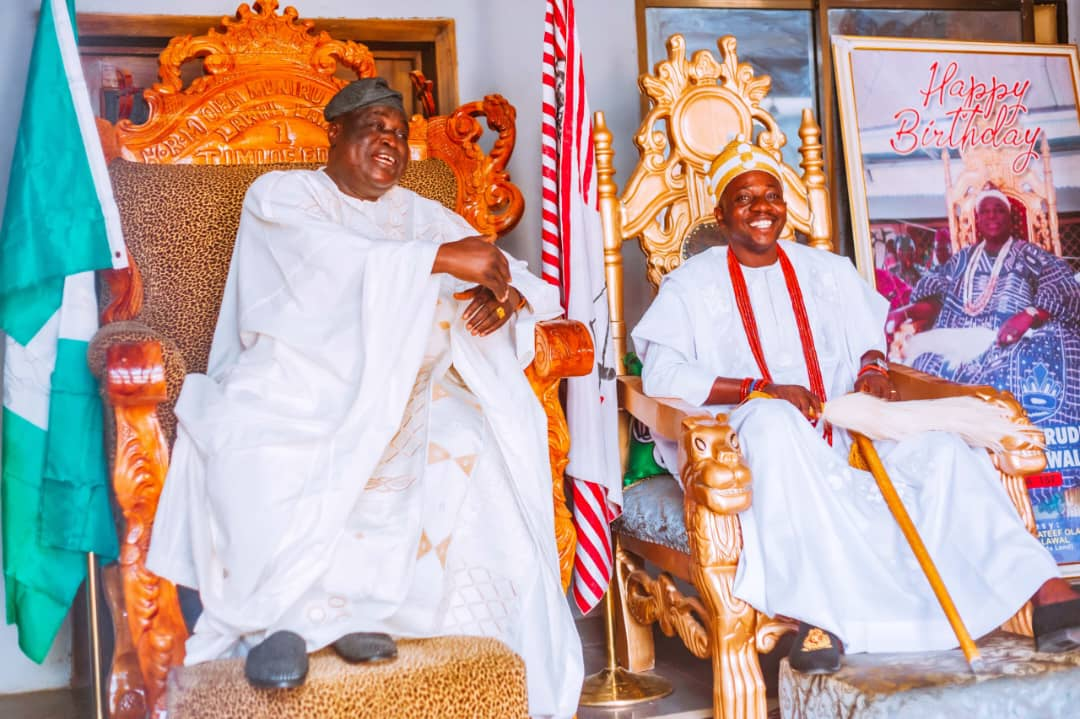 Commitment To Growth, Prosperity Reaffirmed As New Olojudo Of Ido-Osun Visits Oba Muniru Lawal In Ede