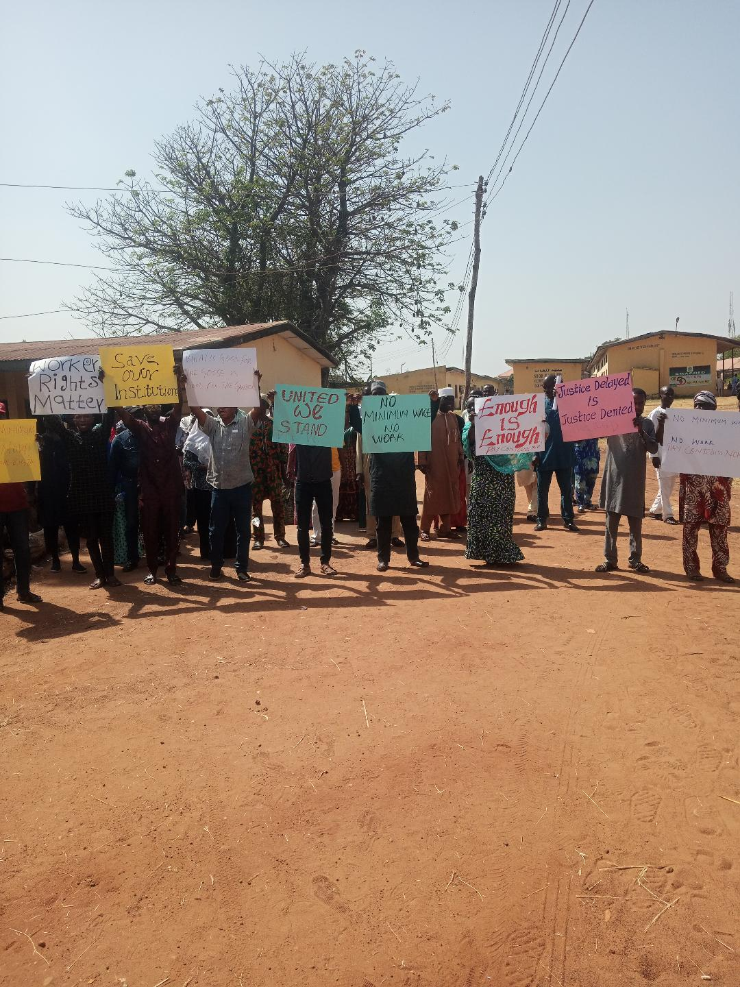 Minimum Wage: Kwara Tertiary Institution Workers Carry Out Threat, Begin 3-Day Warning Strike