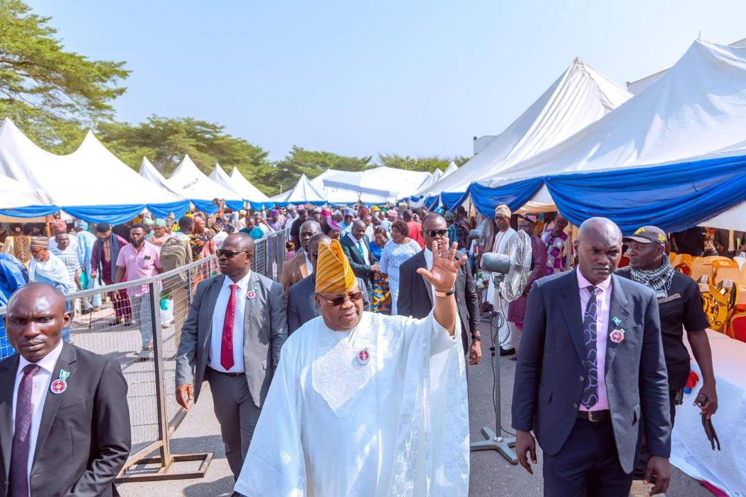 Gov Adeleke Says He Remains Committed to Serving The People As Oyinlola, Clerics, Workers, Others Endorse Him For Second Term