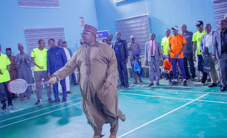 Gov Idris Inaugurates Indoor Badminton Court Project In Birni Kebbi, Pledges Continued Investment In Sports