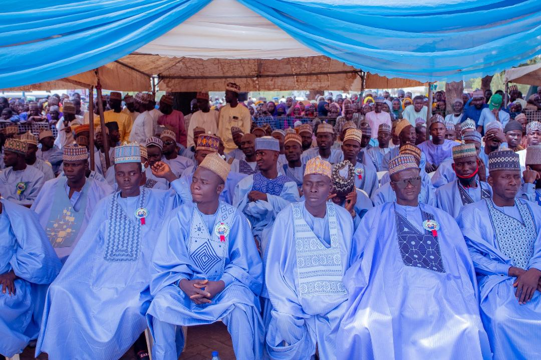 Gov Idris, Bagudu, Ganduje, Ajibola, Other Dignitaries In Attendance As Kebbi Govt Holds Mass Wedding For 300 Couples In Birni Kebbi 