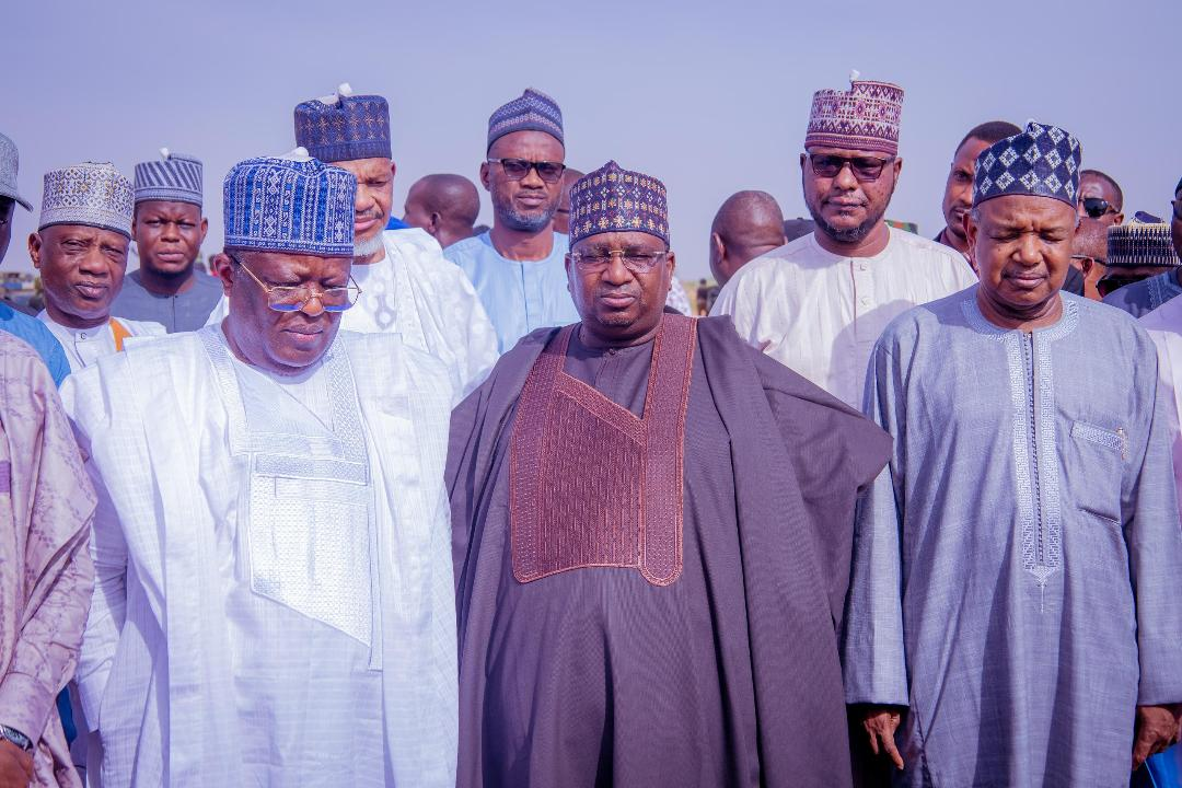 Superhighway Project: Gov Idris, Umahi, Bagudu Commend President Tinubu During Inspection Visit To Janzomo Village