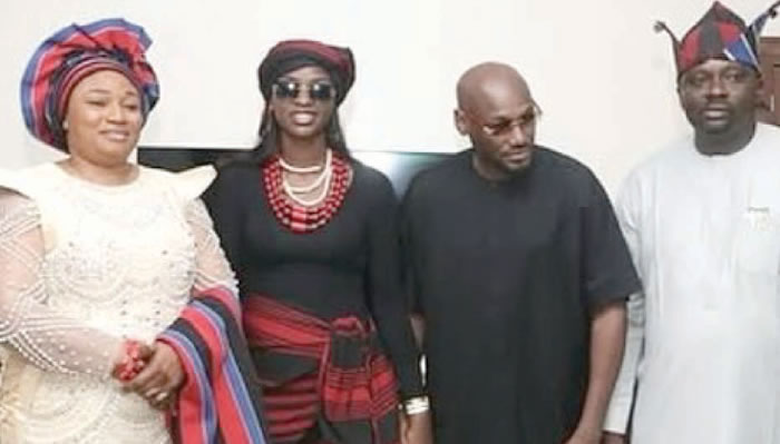 Wedding Bells In The Air As Tuface Introduces Natasha Osawaru To Mum, Other Family Members In Benue