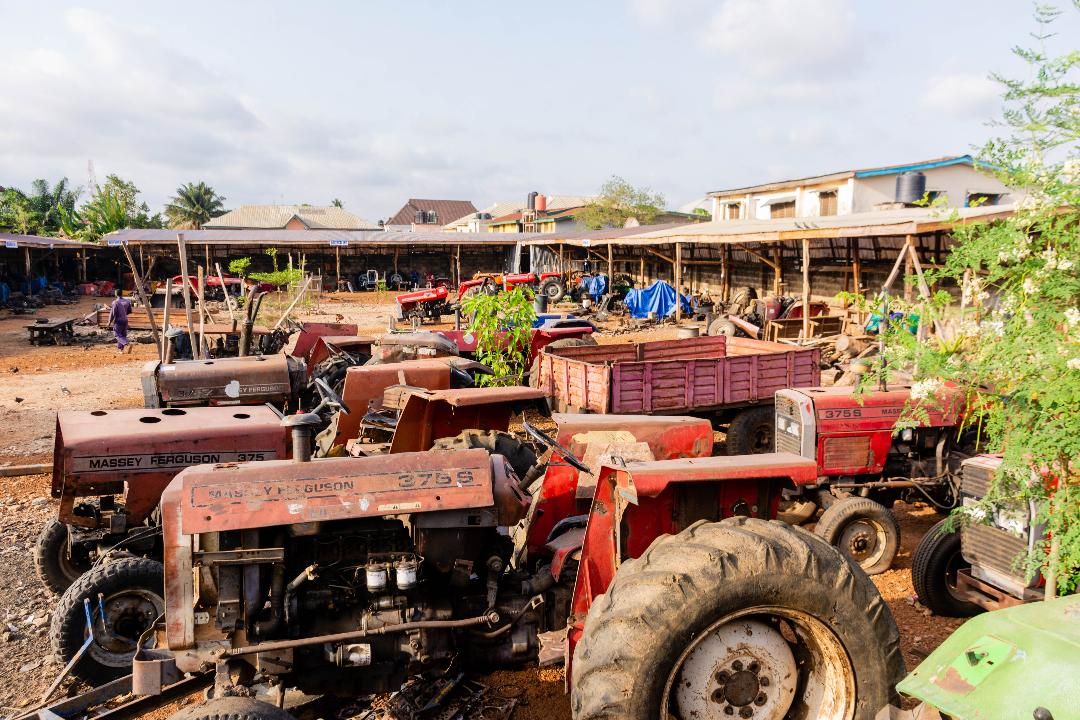 Ilorin Company Where Abandoned Tractors Are Brought To Life