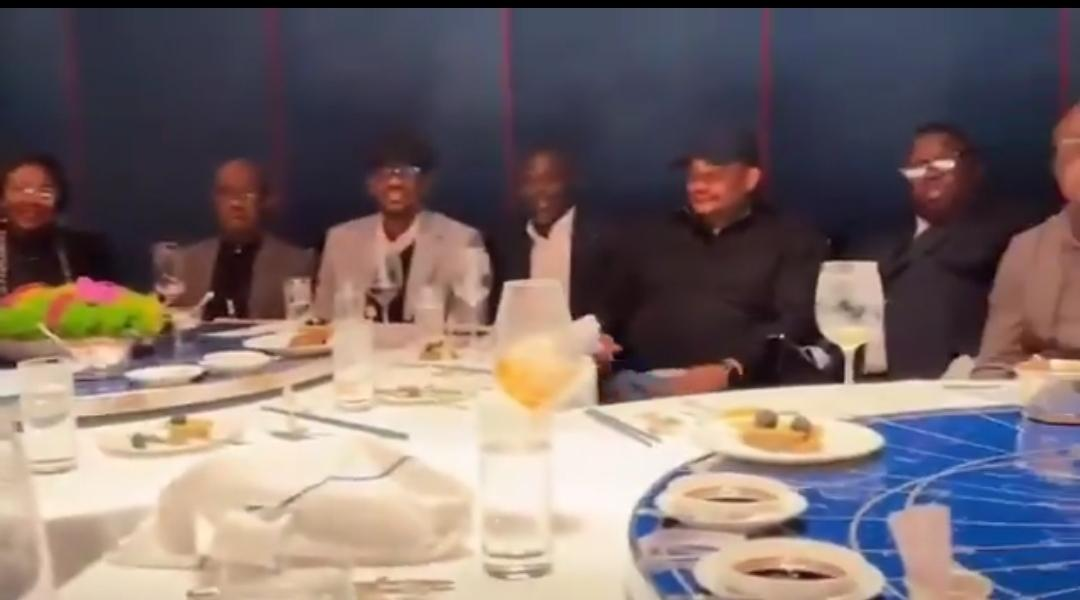 Wike Seen At Dinner Table With ‘Loyal’ Rivers Lawmakers In UK