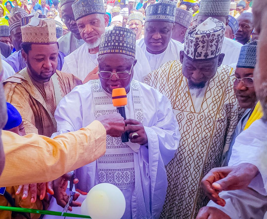 Gov Idris Inaugurates Newly Constructed Jumu’at Mosque In Birnin Kebbi