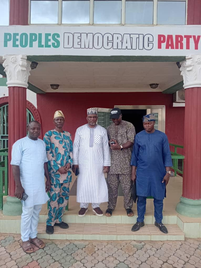KS2PCC Members Hold Important Meeting In Ajase-Ipo, Pay Thank-You Visit To Kwara PDP Chairman, 2 Others In Ilorin