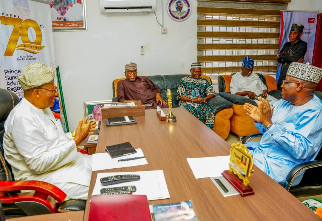 In Pictures: Gov Abdulrazaq Visits Kwara APC Secretariat In Ilorin, Pays Condolence Visit To Razaq Owolabi