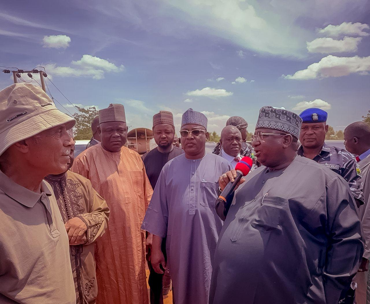 Gov Idris Inspects Koko-Dabai Road Project, Expresses Satisfaction With Quality, Pace Of Work