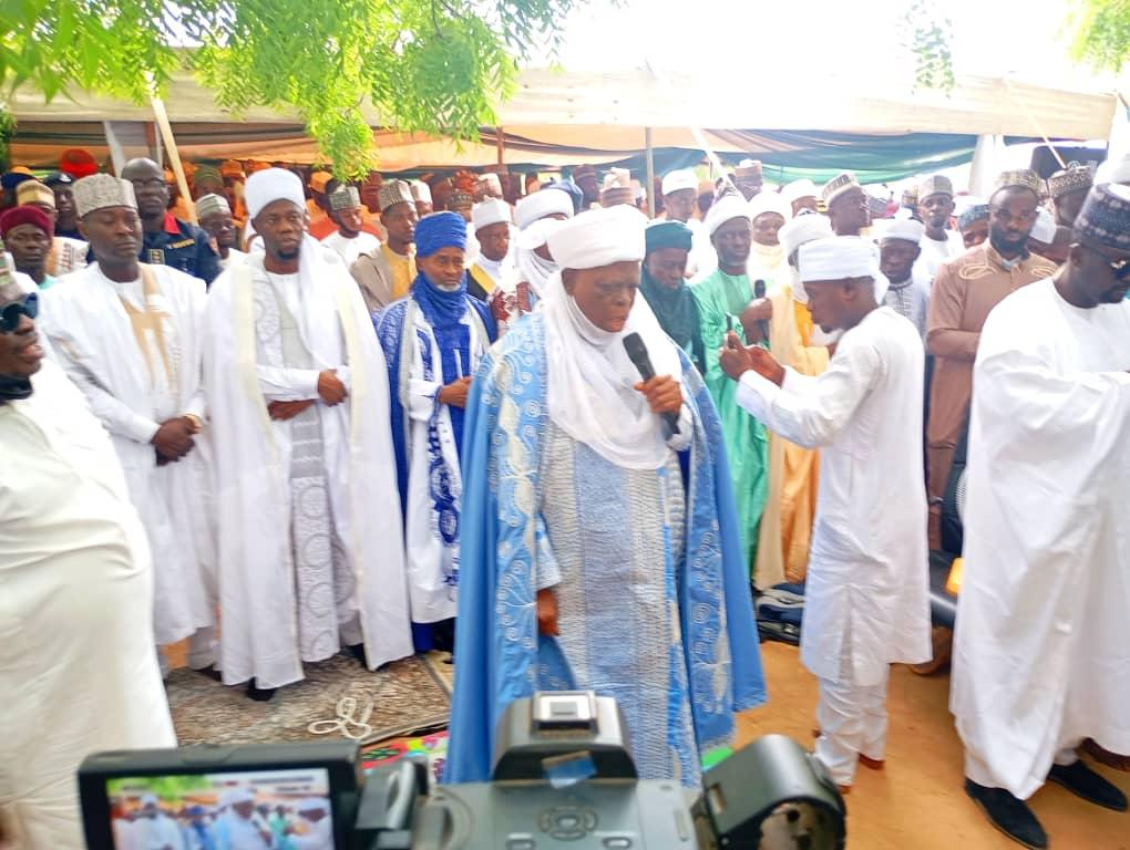 In Pictures: Prominent Ilorin Indigenes Attend Eid Prayer In Ilorin