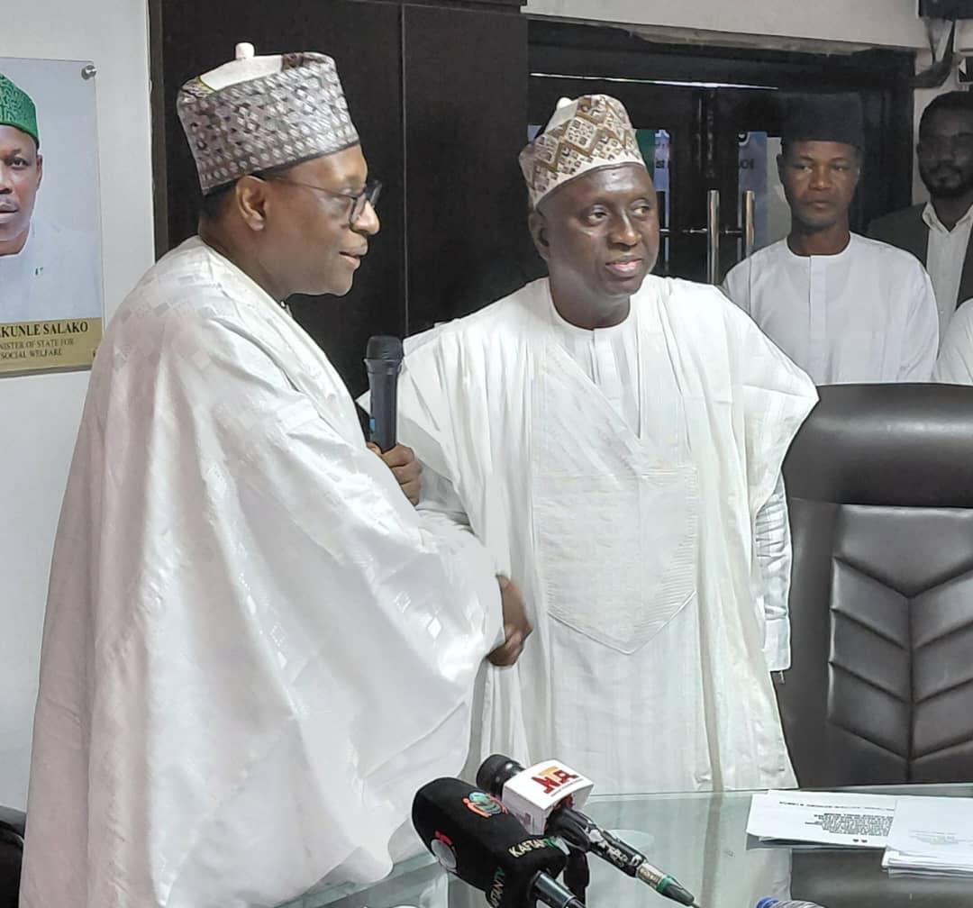 Oloriegbe’s Role As Champion Of Mandatory Health Insurance Acknowledged During His Inauguration As NHIA Governing Council Chair In Abuja