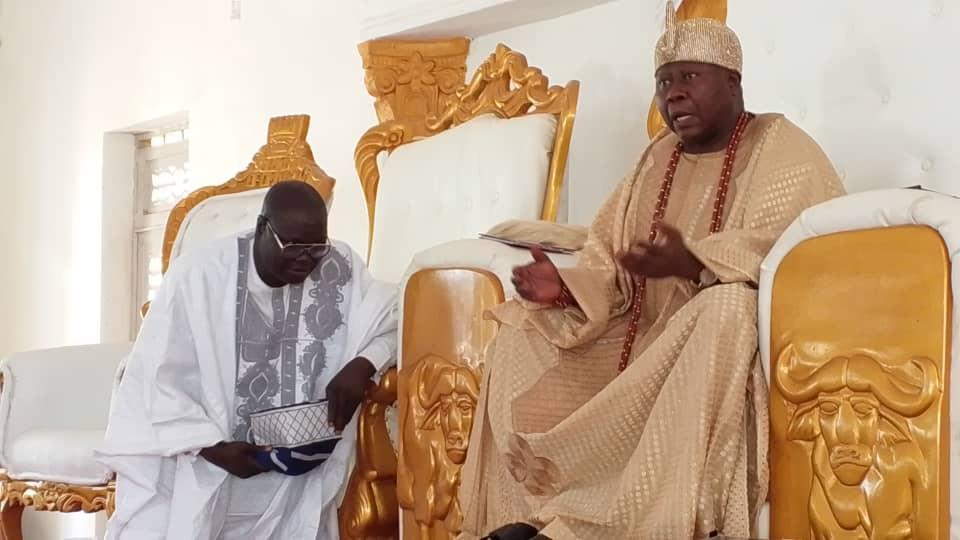 Kwara South Senate Seat: Joseph Obanla Receives Royal Blessings During Visit To Olomu Of Omu-Aran’s Palace 