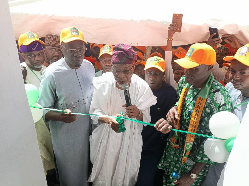 Aregbesola Inaugurates Kwara ADC Secretariat In Ilorin, Says Governors Joining APC Are ‘Unpopular’, ‘Castoff’ People