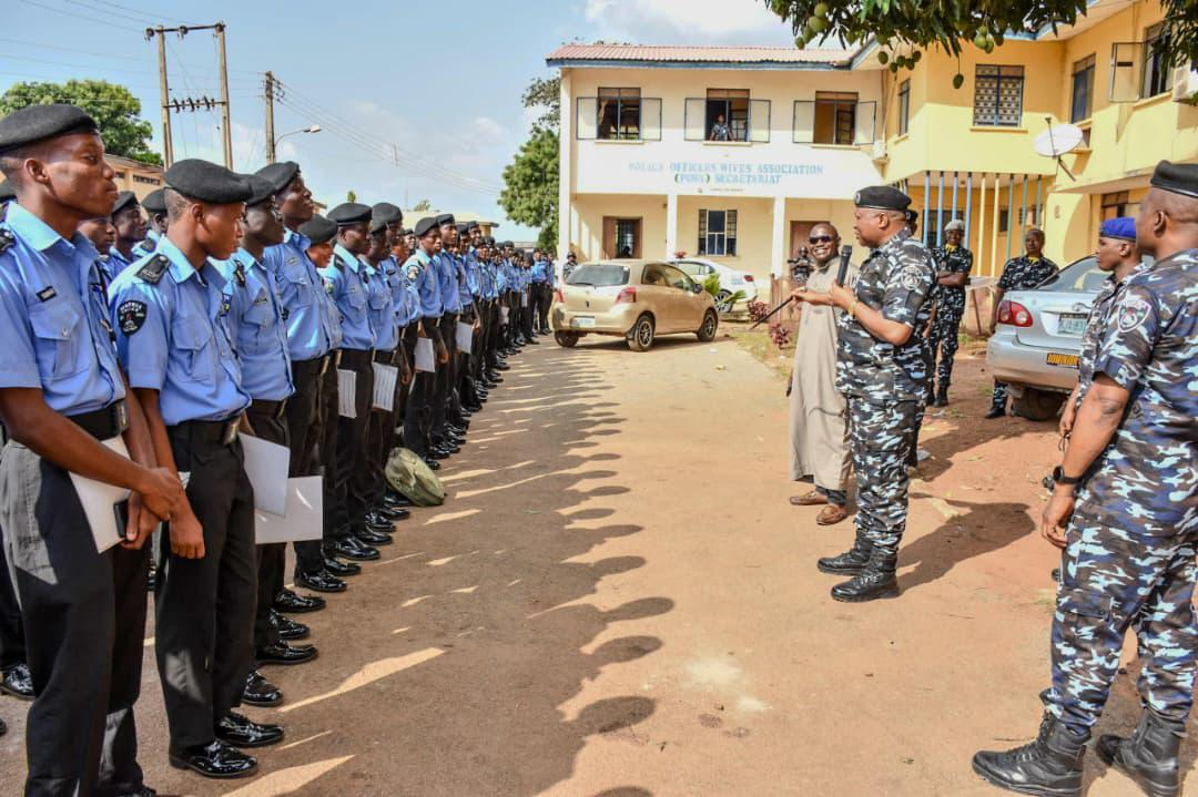 Kwara CP Receives 142 New Police Constables, Emphasizes Importance Of Professionalism In Policing