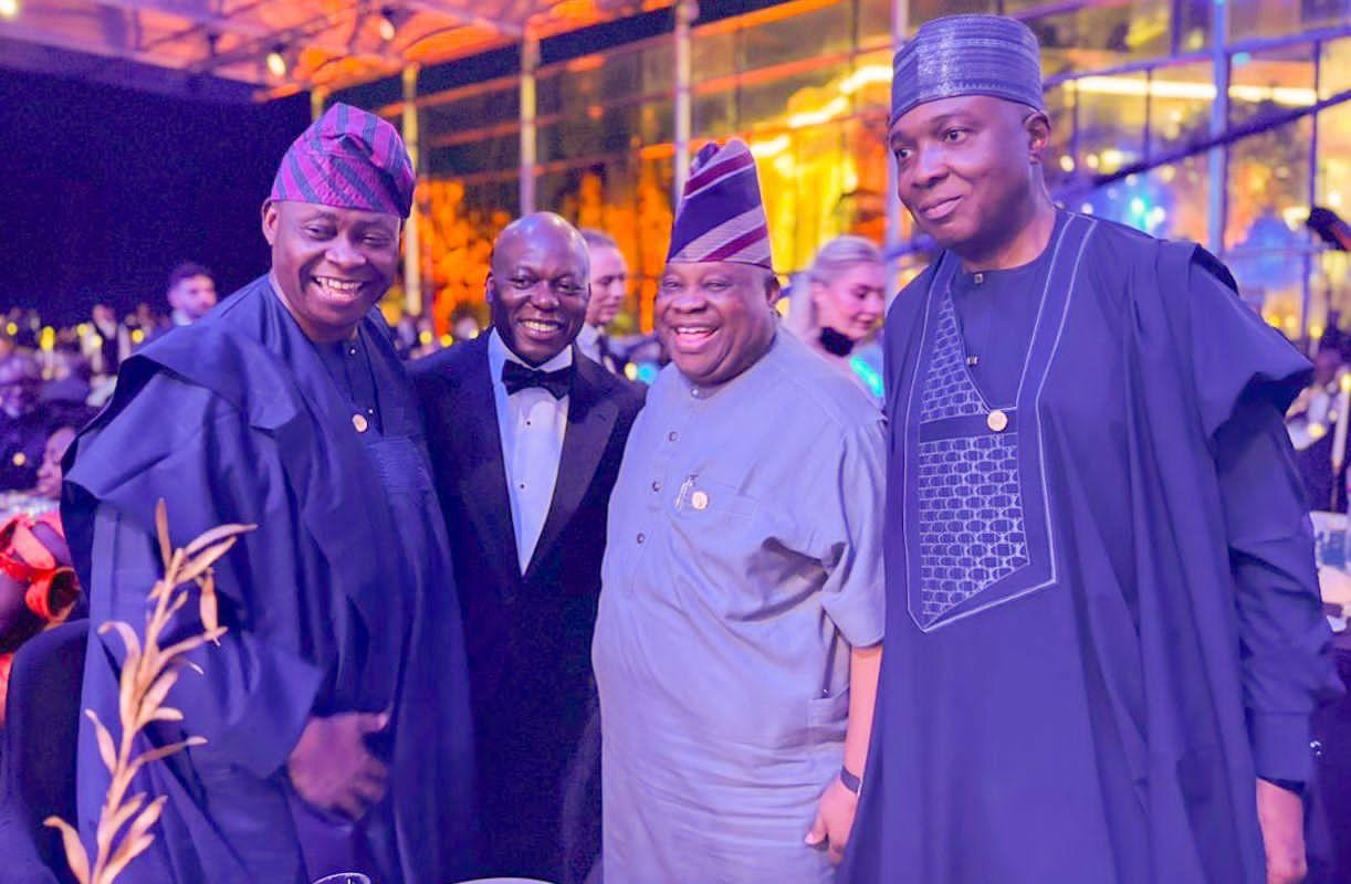 Afreximbank: Gov Ademola Adeleke Attends George Elombi’s Investiture Ceremony In Egypt