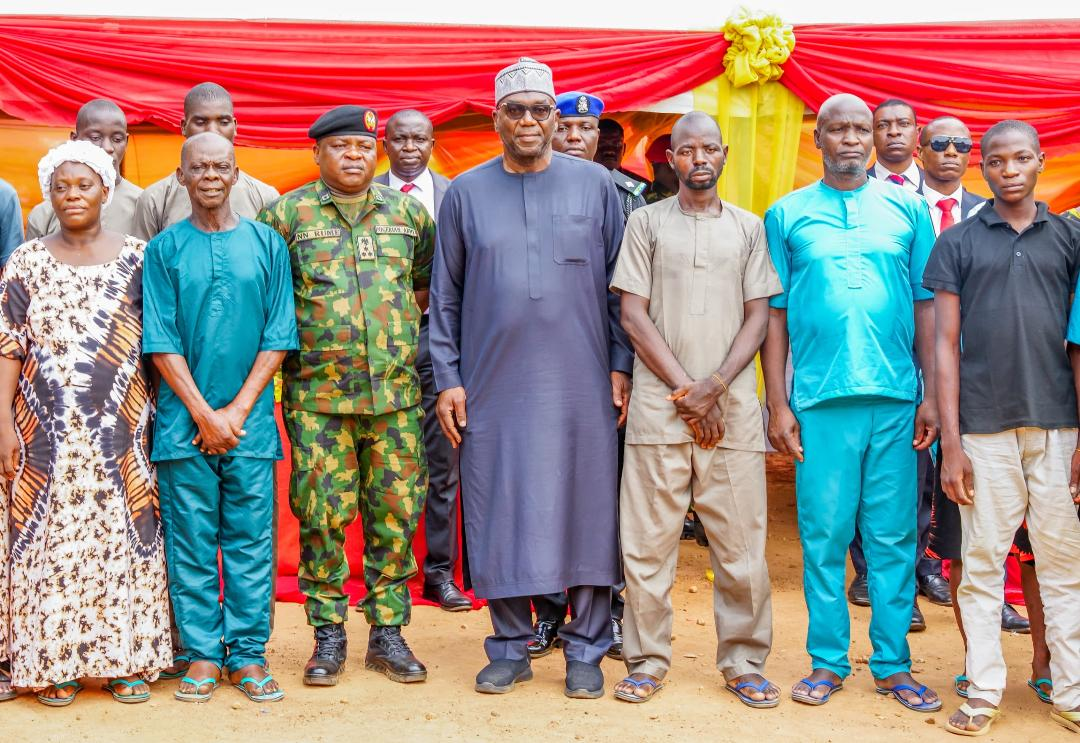 Abduction: Gov AbdulRazaq Receives 23 Victims Who Have Regained Freedom In Ilorin, Promises To Scale Up Fight Against Insecurity