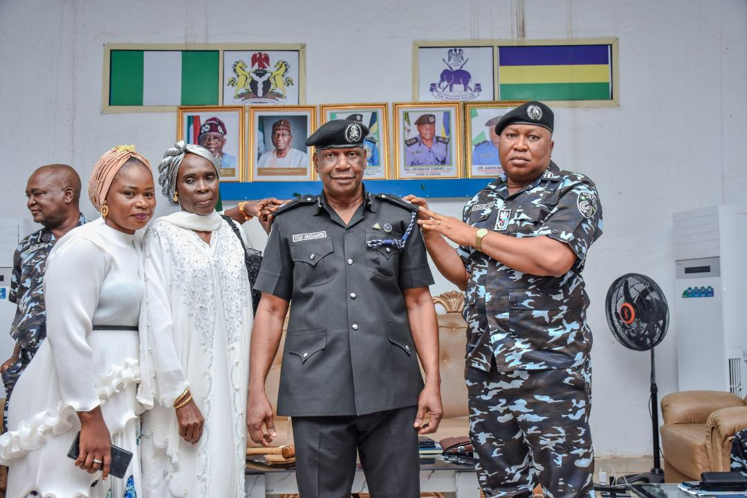 CP Adekimi Ojo Presides Over Rank Pinning Ceremony Held For Newly Promoted Cops In Kwara