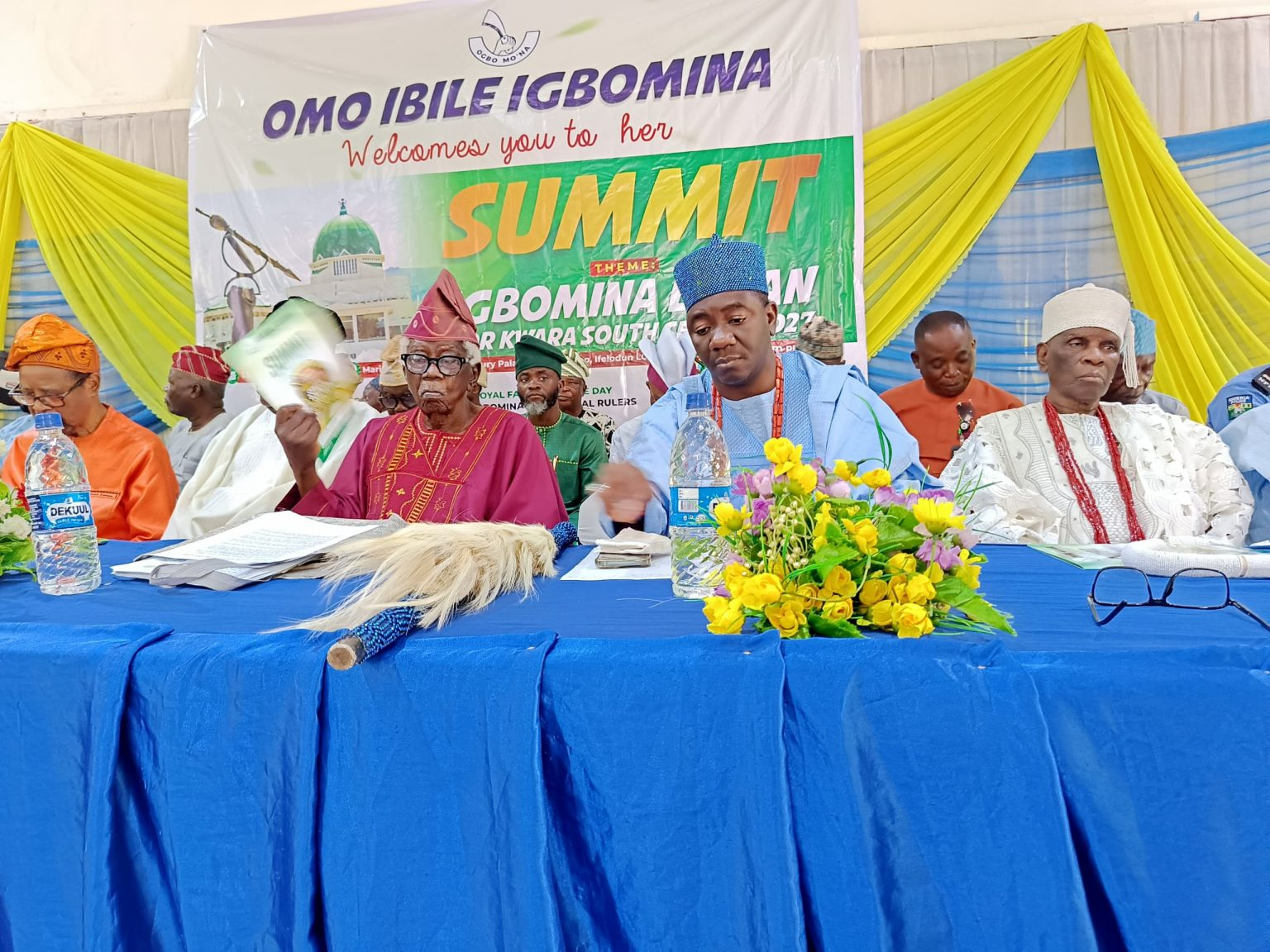 Kwara South Senate Seat: ‘Igbomina Lokan’ Campaign Earns ‘Royal Seals’, ‘Collective Support’ During Summit Held At Monarchs Hotel