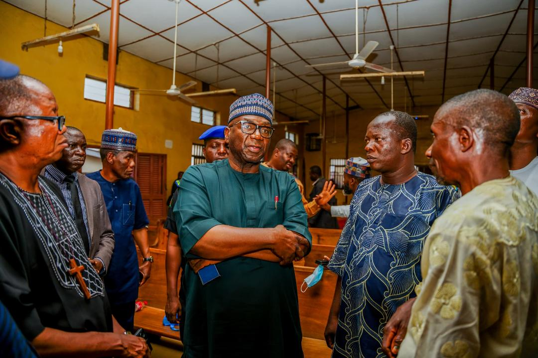 In Pictures: Gov Abdulrazaq Pays Sympathy Visit To Eruku