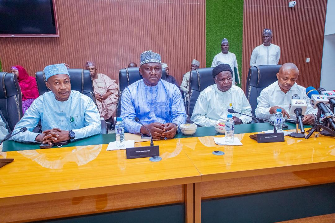 Maga High Sch Abduction: Ajaero, Other NLC Officials Pay Sympathy Visit To Gov Idris In Birnin Kebbi