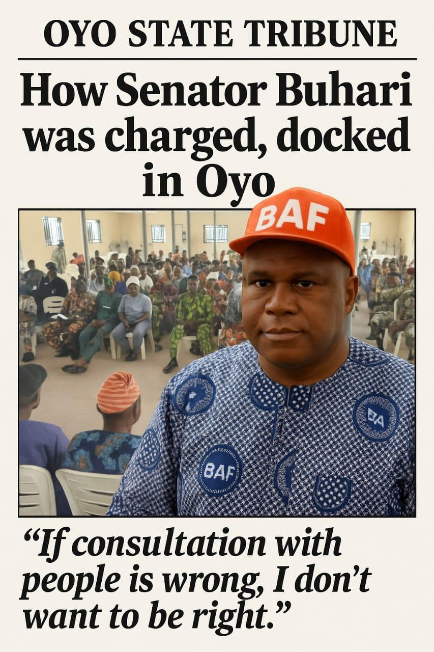 Exposed! How Senator Fatai Buhari Was Charged, Docked and Found Guilty In Oyo State-Wale Ojo-Lanre