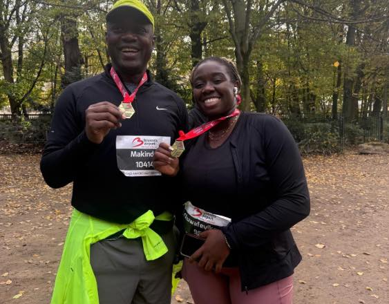 In Pictures: Gov Seyi Makinde, Daughter Participate In 2025 Brussels Airport Half Marathon