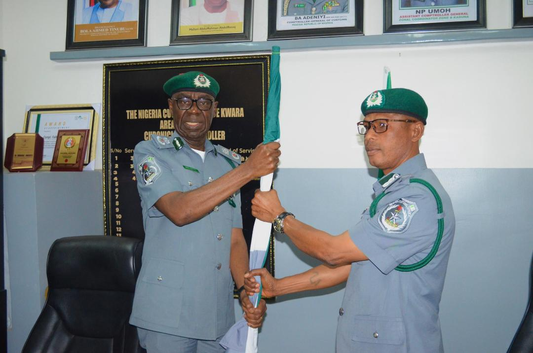 Najeem Ogundeyi Takes Over As Kwara Customs Chief, Promises To Uphold Standards, Values